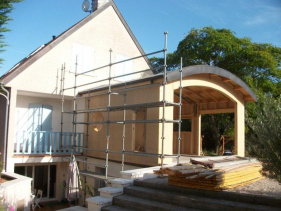 extension d'une maison de ville à Beaune