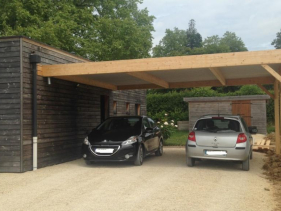 Le CARPORT MO2B , une élégante solution pour protèger vos véhicules 