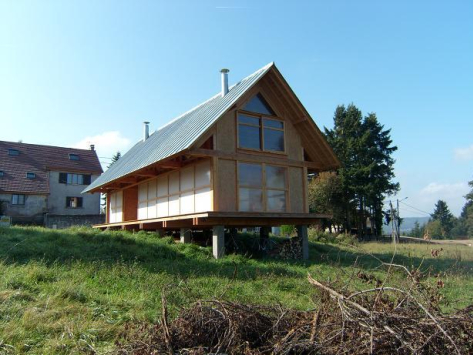 Epinac (Saône et Loire) -photos du chantier en cours, Avril à Août 2008