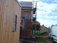 construction en cours d'une maison contemporaine d'architecte (vignette 1)