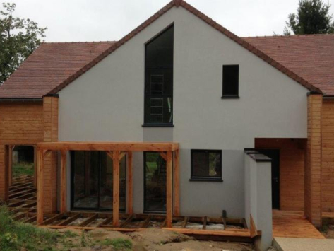 maison moderne à Souzy la Briche dans l'Essonne