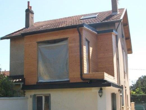 extension sur une terrasse de maison de ville